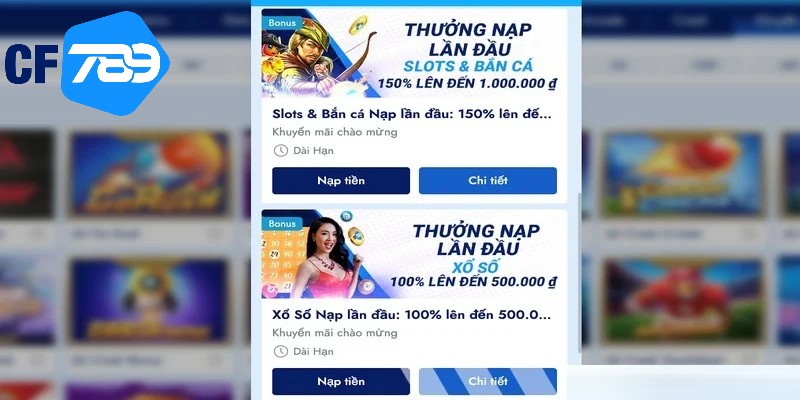 Sân chơi tung ra đa dạng khuyến mãi siêu hấp dẫn